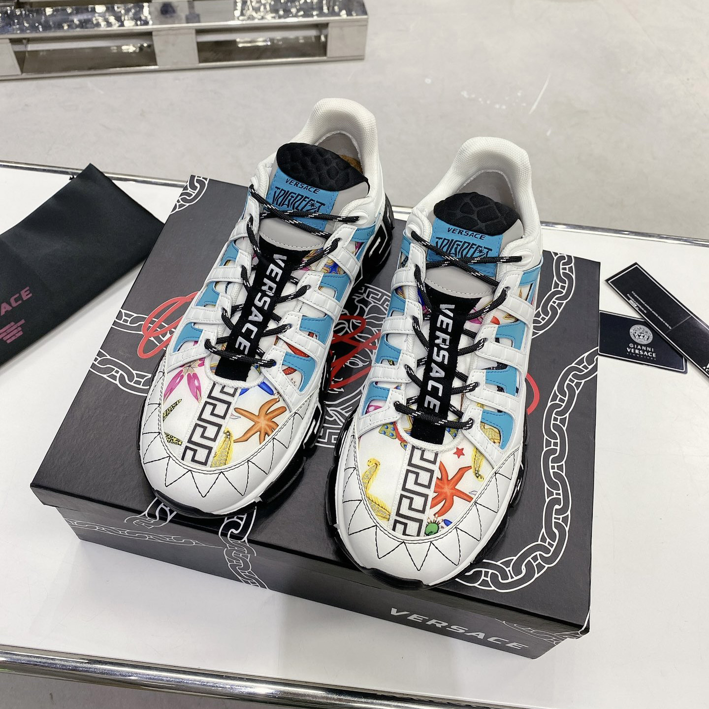 Versace Trigreca Sneakers  - DopestKickz