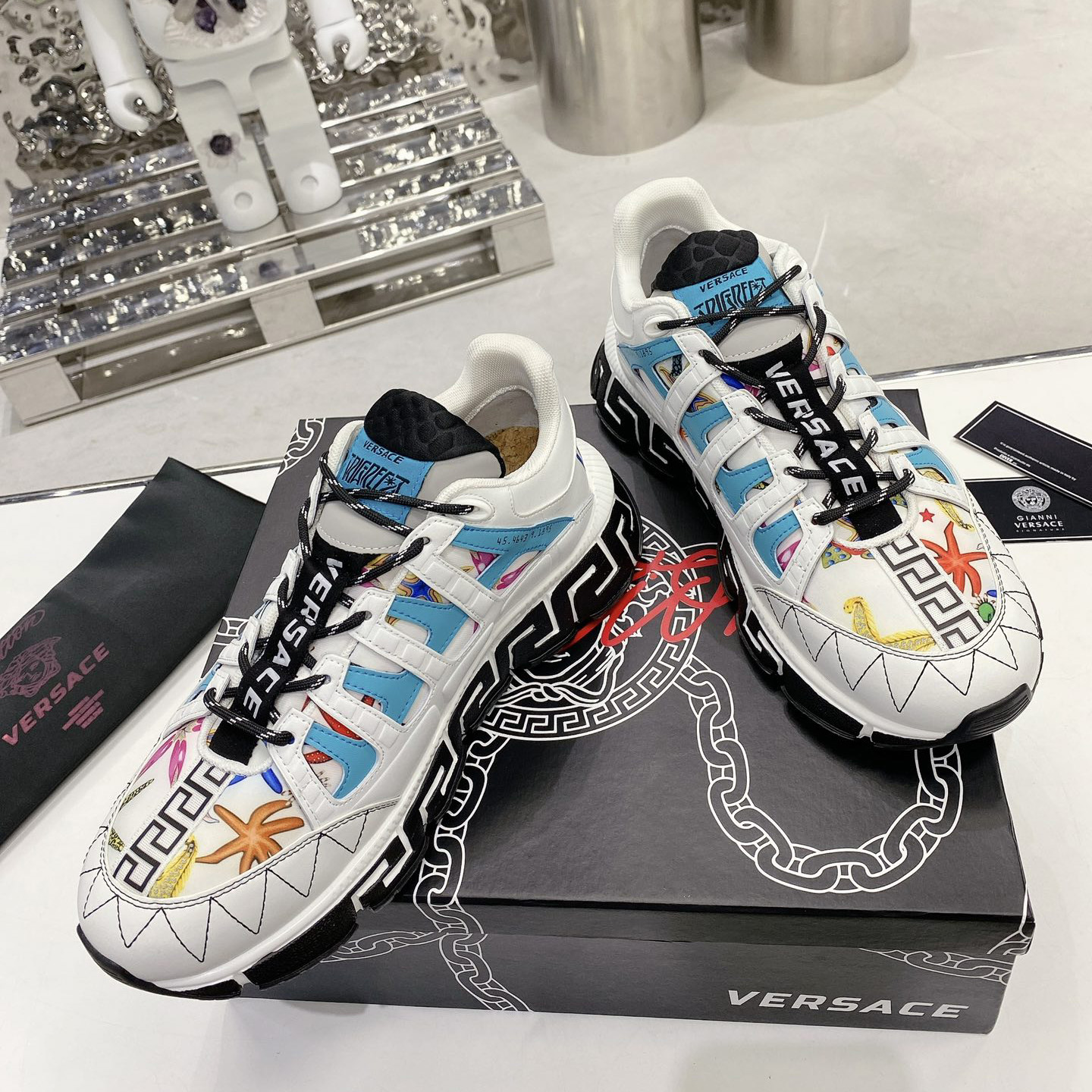 Versace Trigreca Sneakers  - DopestKickz