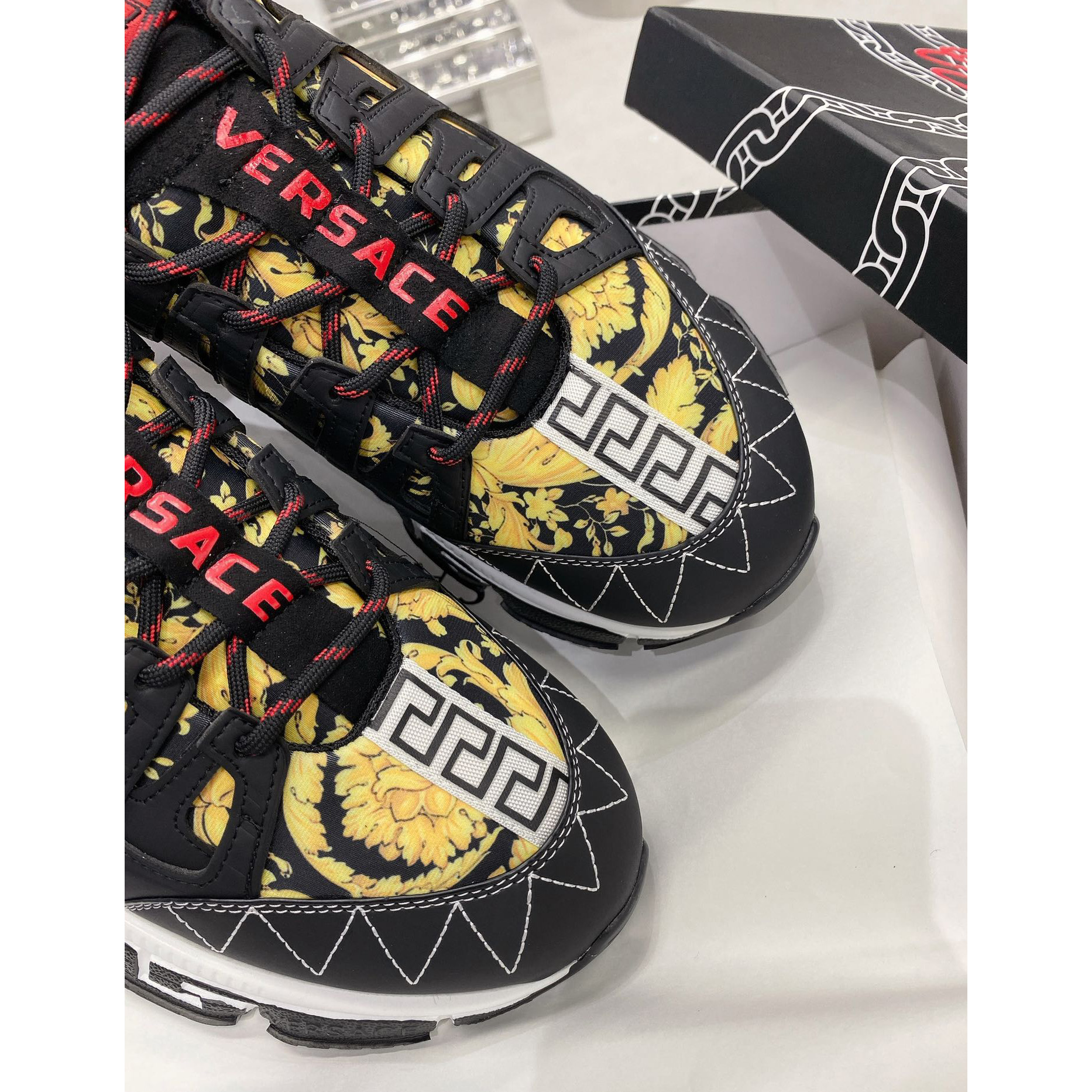 Versace Trigreca Sneakers  - DopestKickz