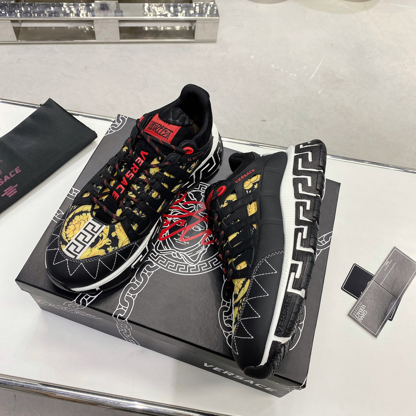 Versace Trigreca Sneakers  - DopestKickz
