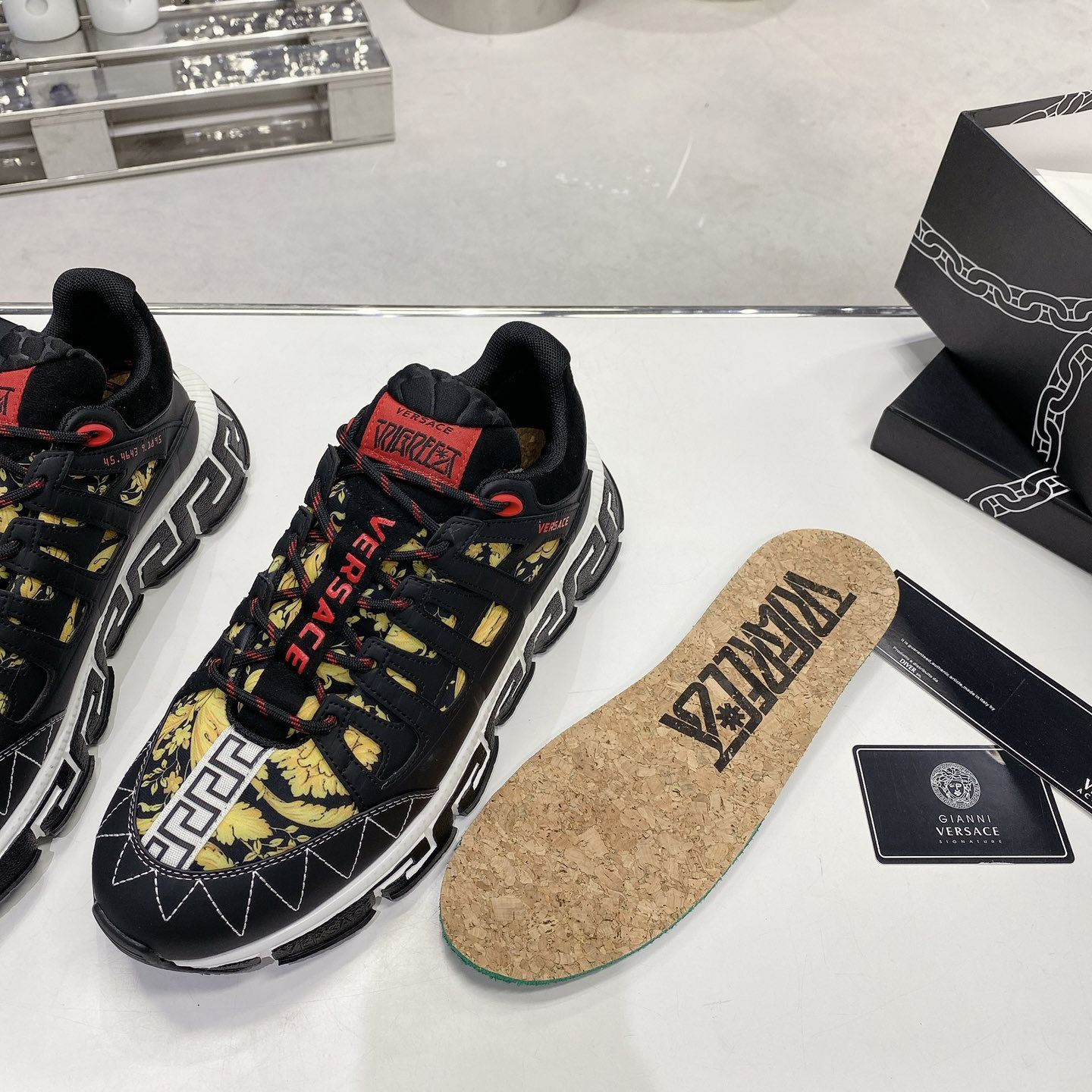 Versace Trigreca Sneakers  - DopestKickz
