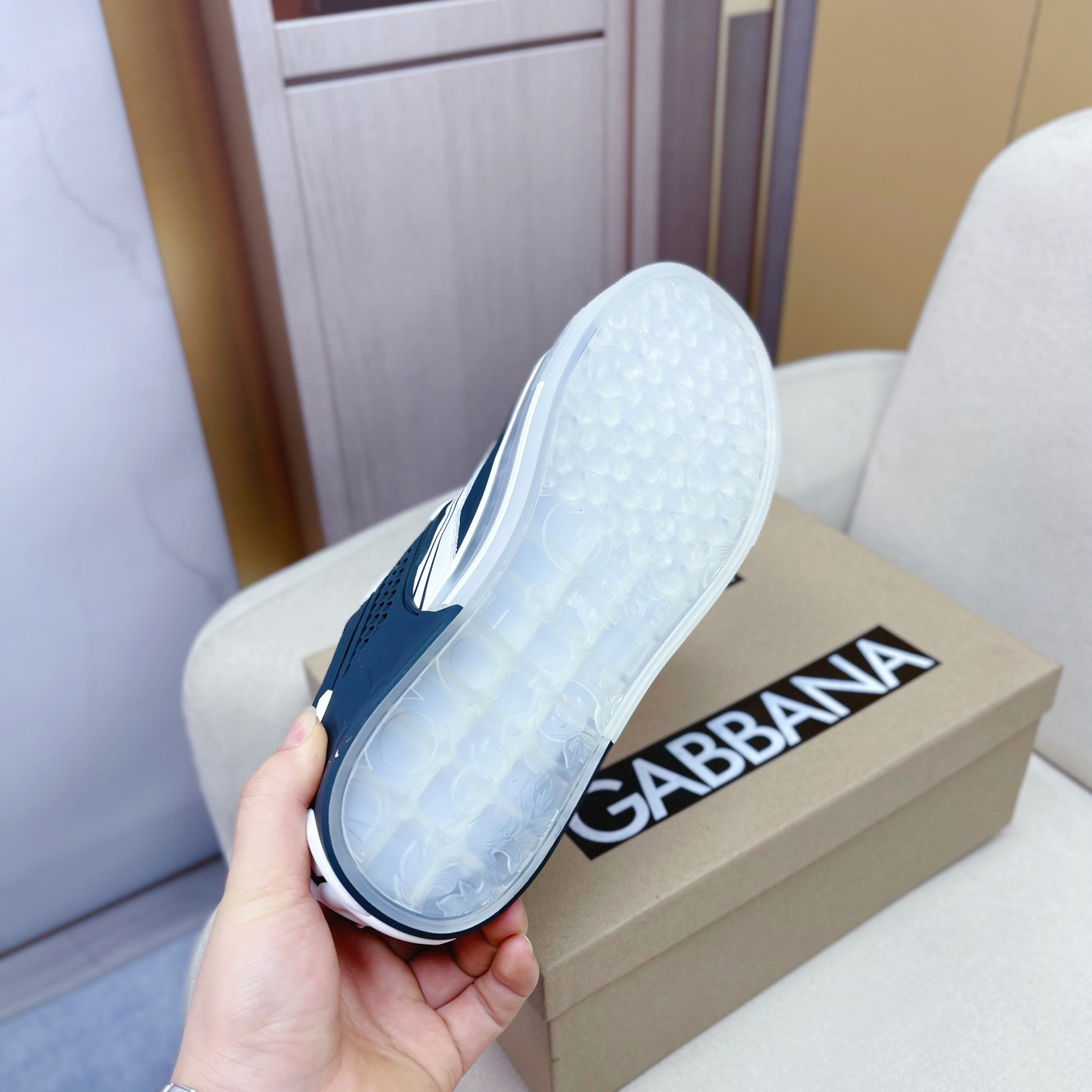 Dolce & Gabbana Calfskin Custom 2.Zero Sneakers - DopestKickz