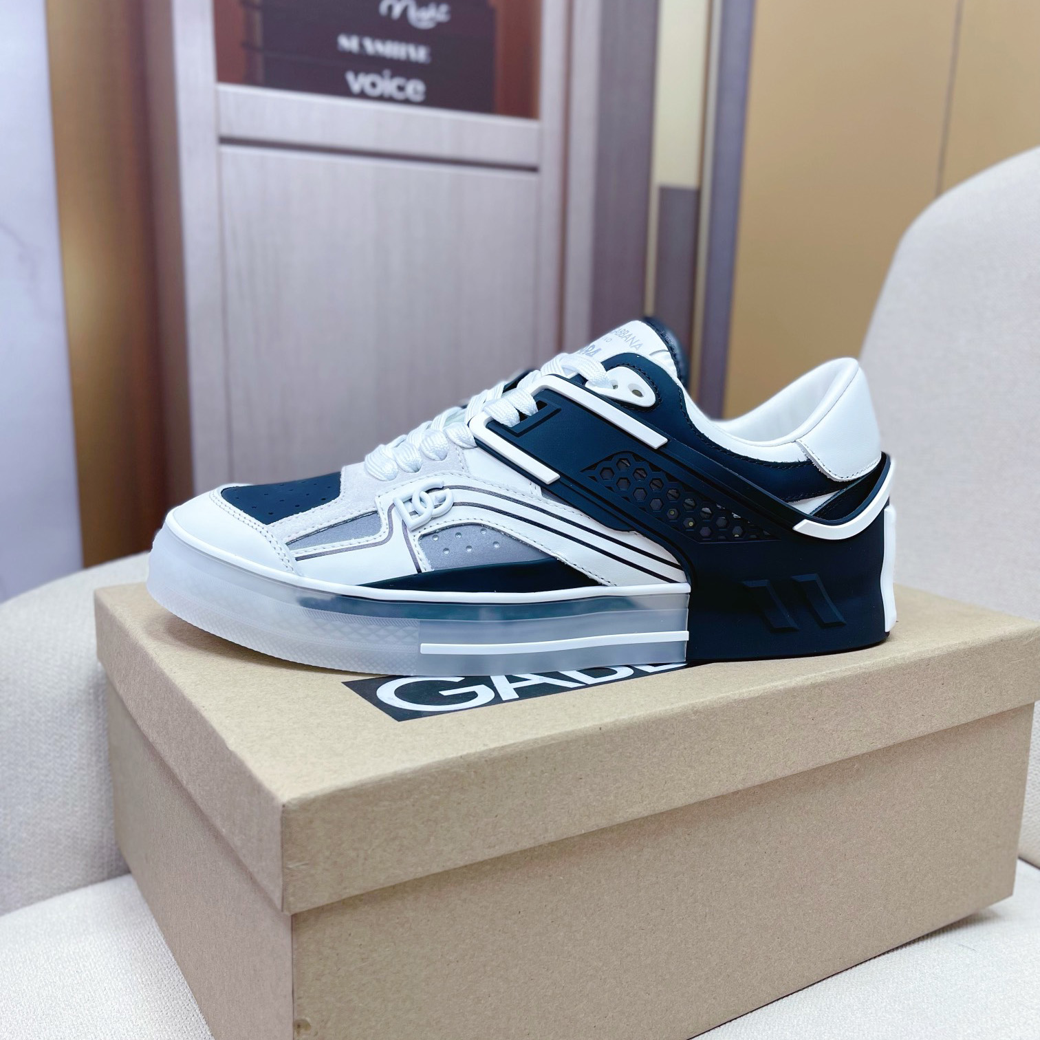 Dolce & Gabbana Calfskin Custom 2.Zero Sneakers - DopestKickz