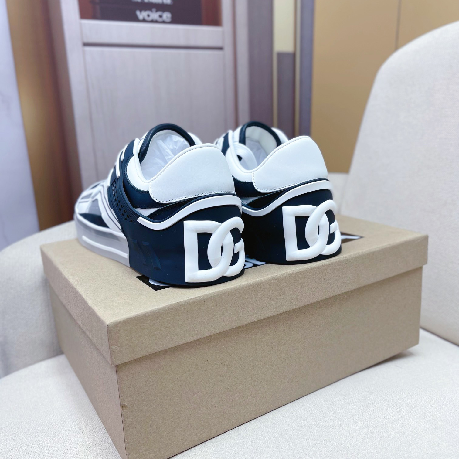 Dolce & Gabbana Calfskin Custom 2.Zero Sneakers - DopestKickz