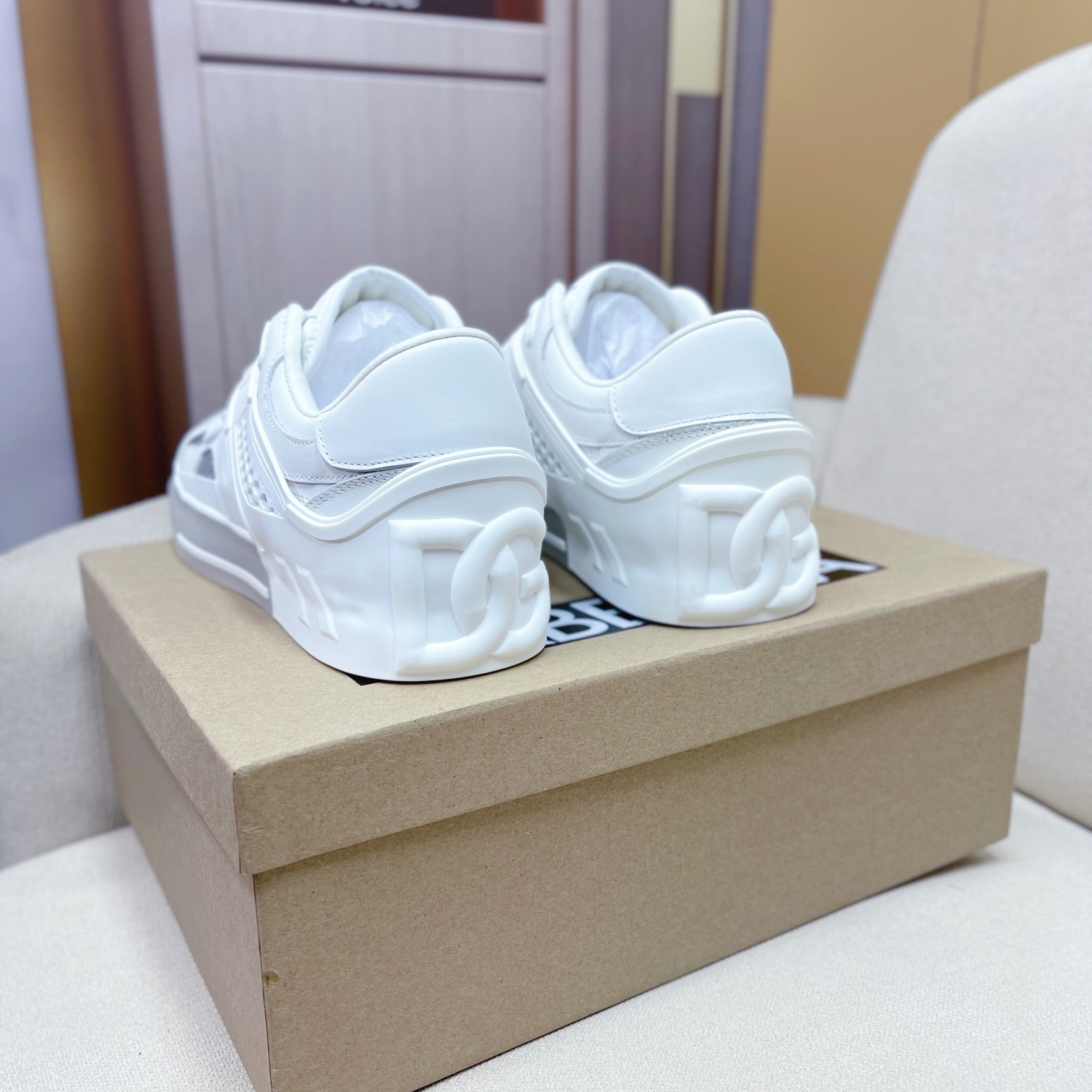 Dolce & Gabbana Calfskin Custom 2.Zero Sneakers - DopestKickz