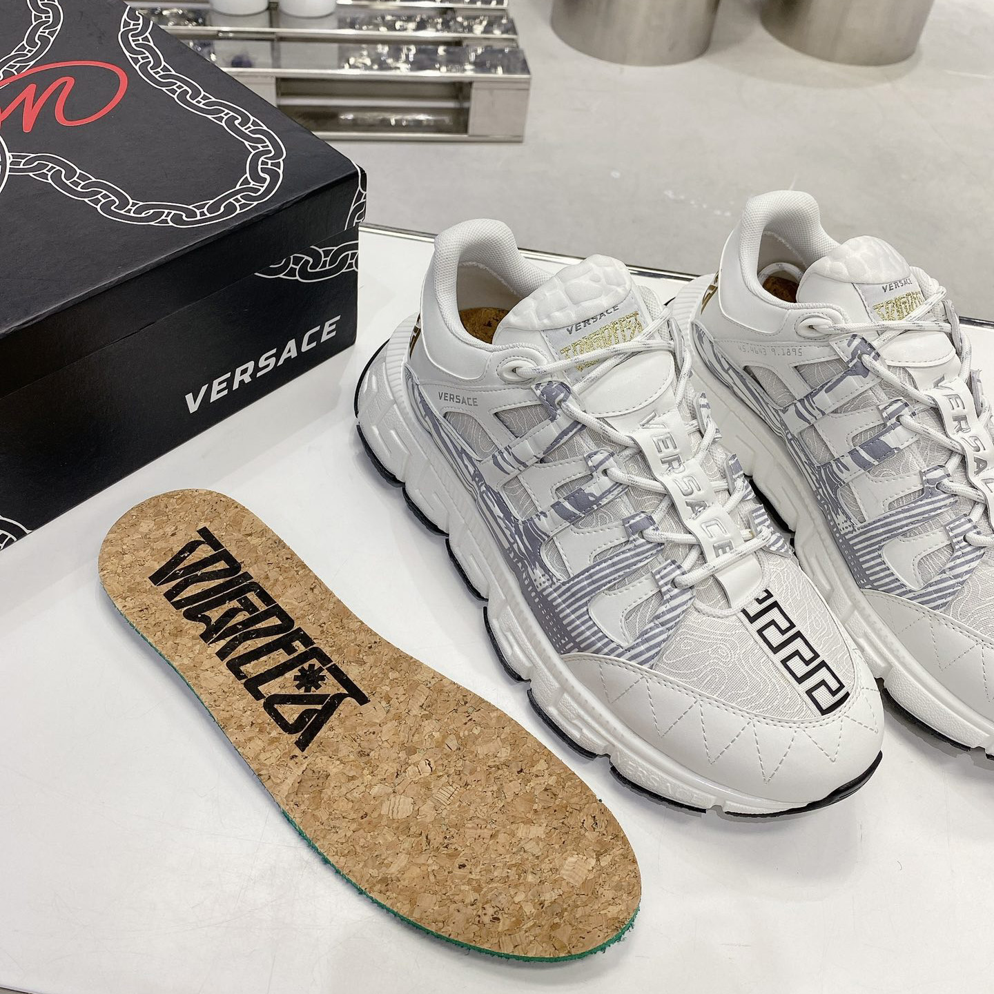 Versace Trigreca Sneakers  - DopestKickz