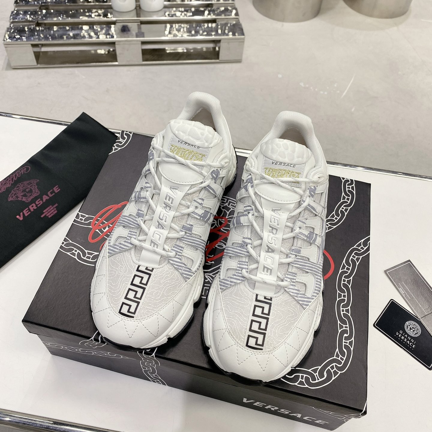 Versace Trigreca Sneakers  - DopestKickz