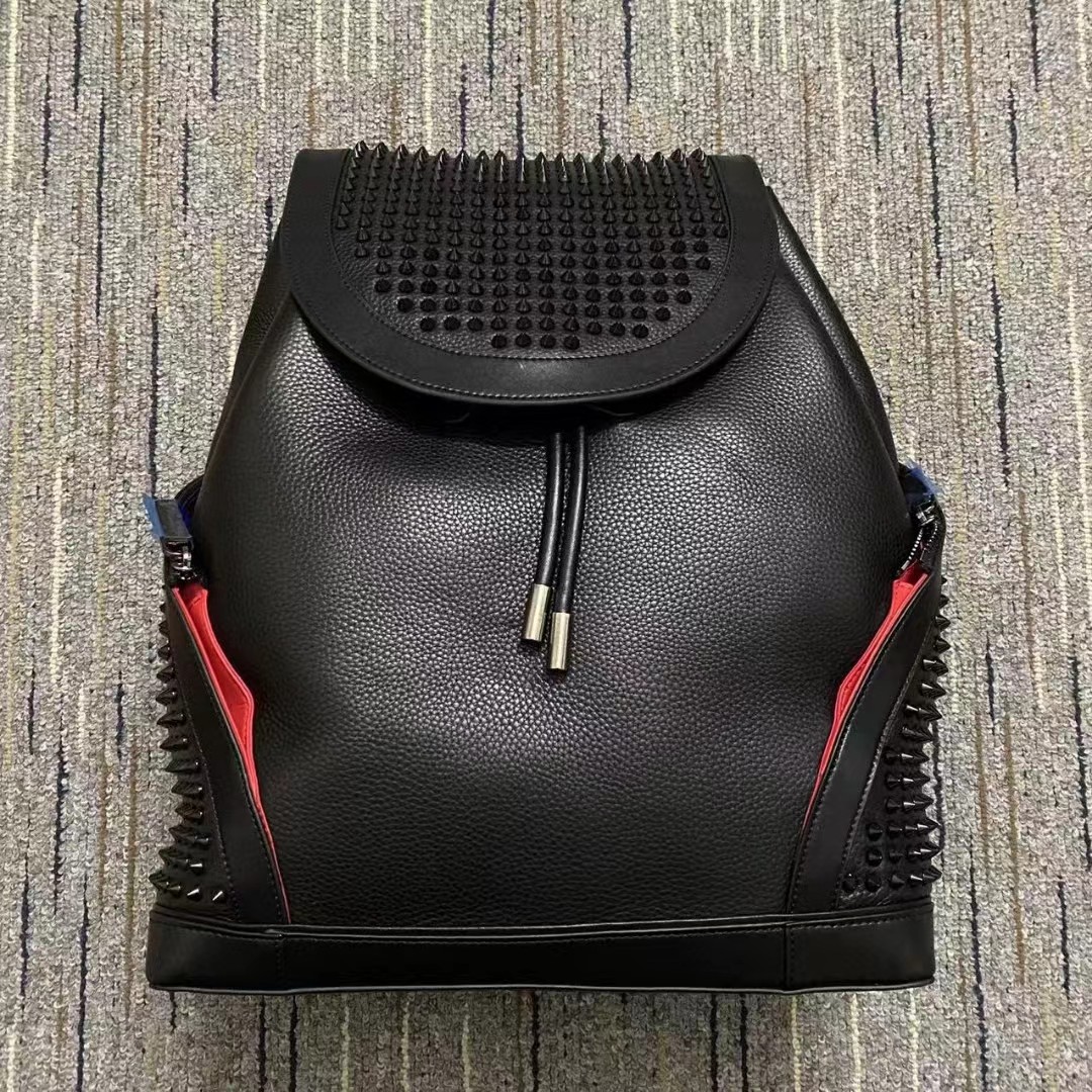 Christian Louboutin Black Backpack(39.5-31-16cm) - DopestKickz