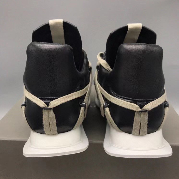 Rick Owens Mega Lace Runner Sneakers - DopestKickz