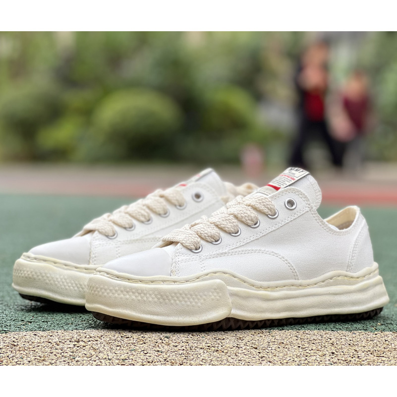 Maison Mihara Yasuhiro Wayne Original Sole Leather Low Sneaker - DopestKickz