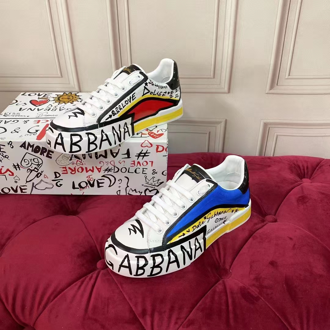 Dolce & Gabbana Limited Edition Portofino Sneakers - DopestKickz