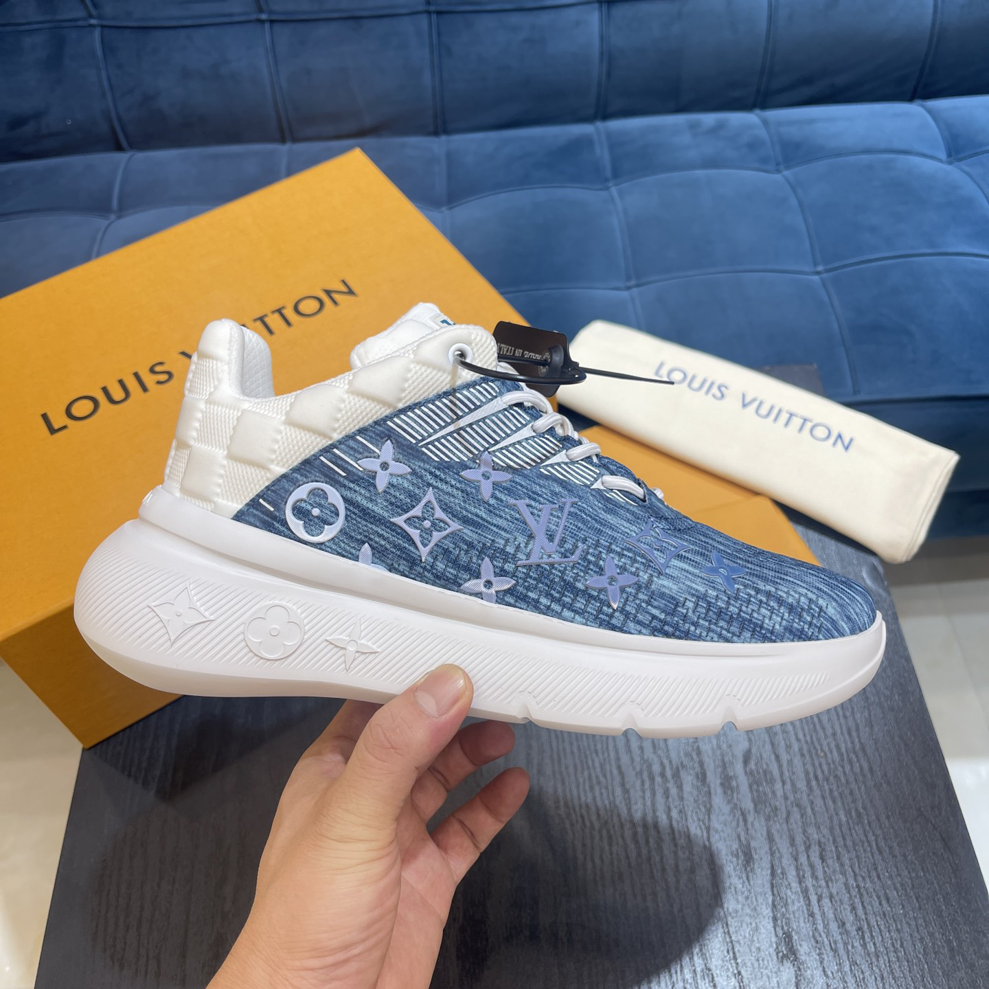 Louis Vuitton Show Up Sneaker     - DopestKickz