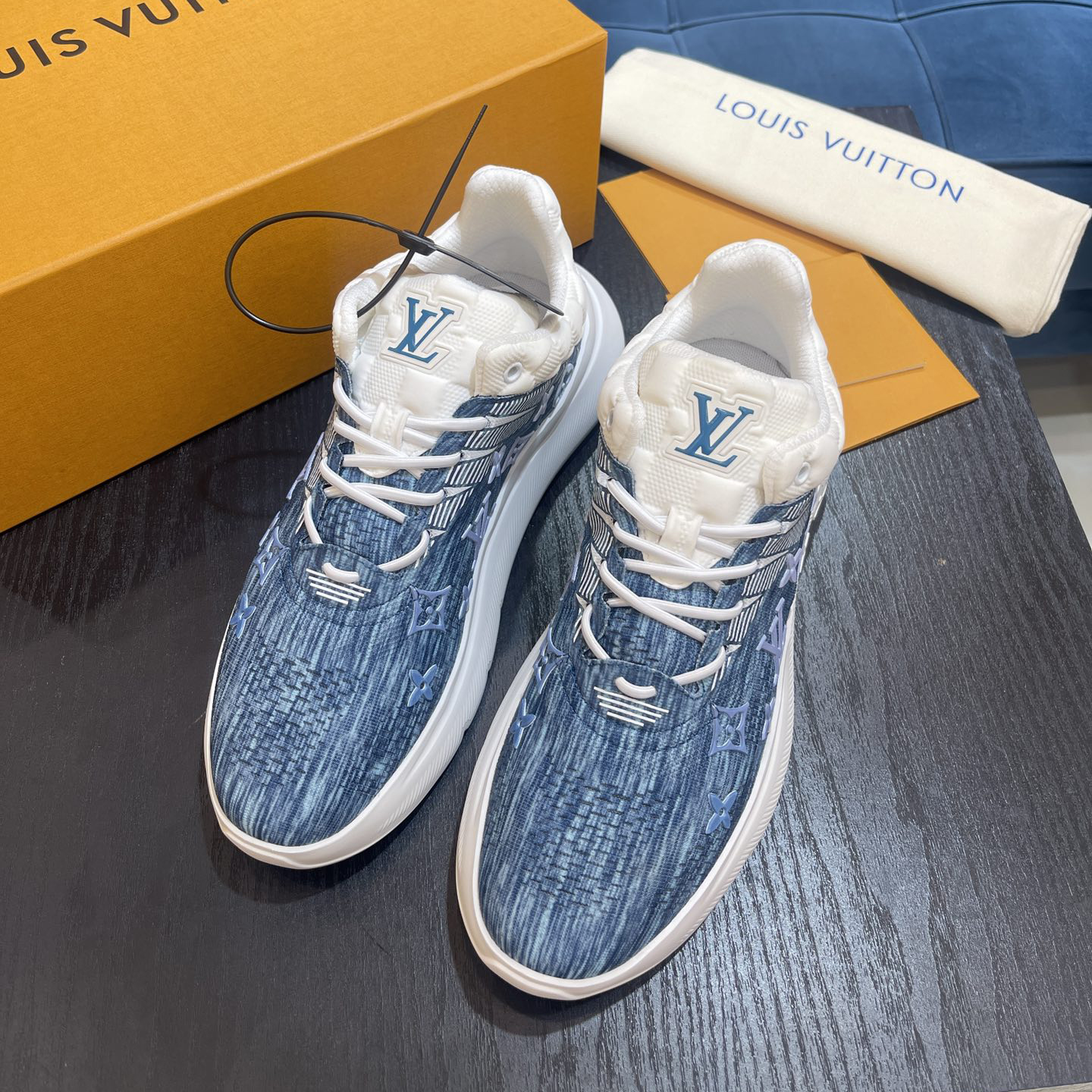 Louis Vuitton Show Up Sneaker     - DopestKickz