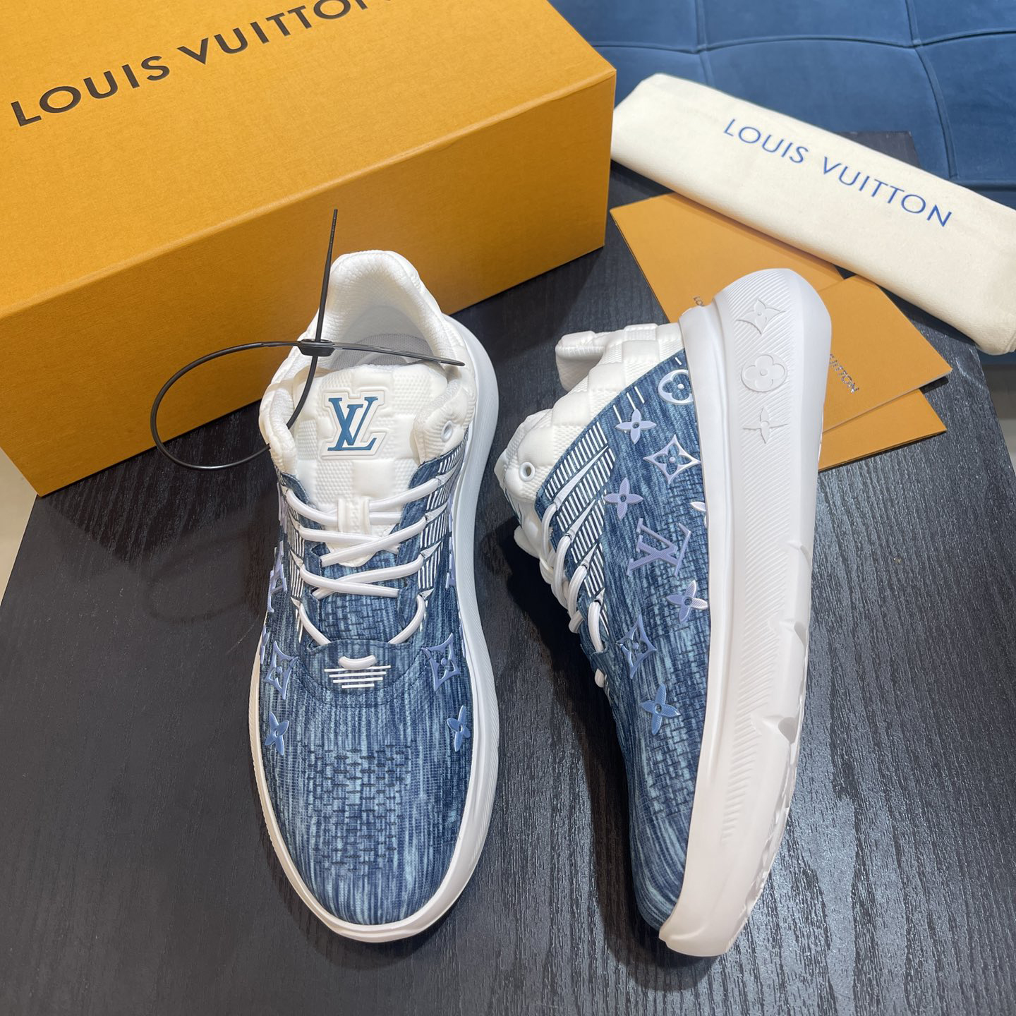 Louis Vuitton Show Up Sneaker     - DopestKickz