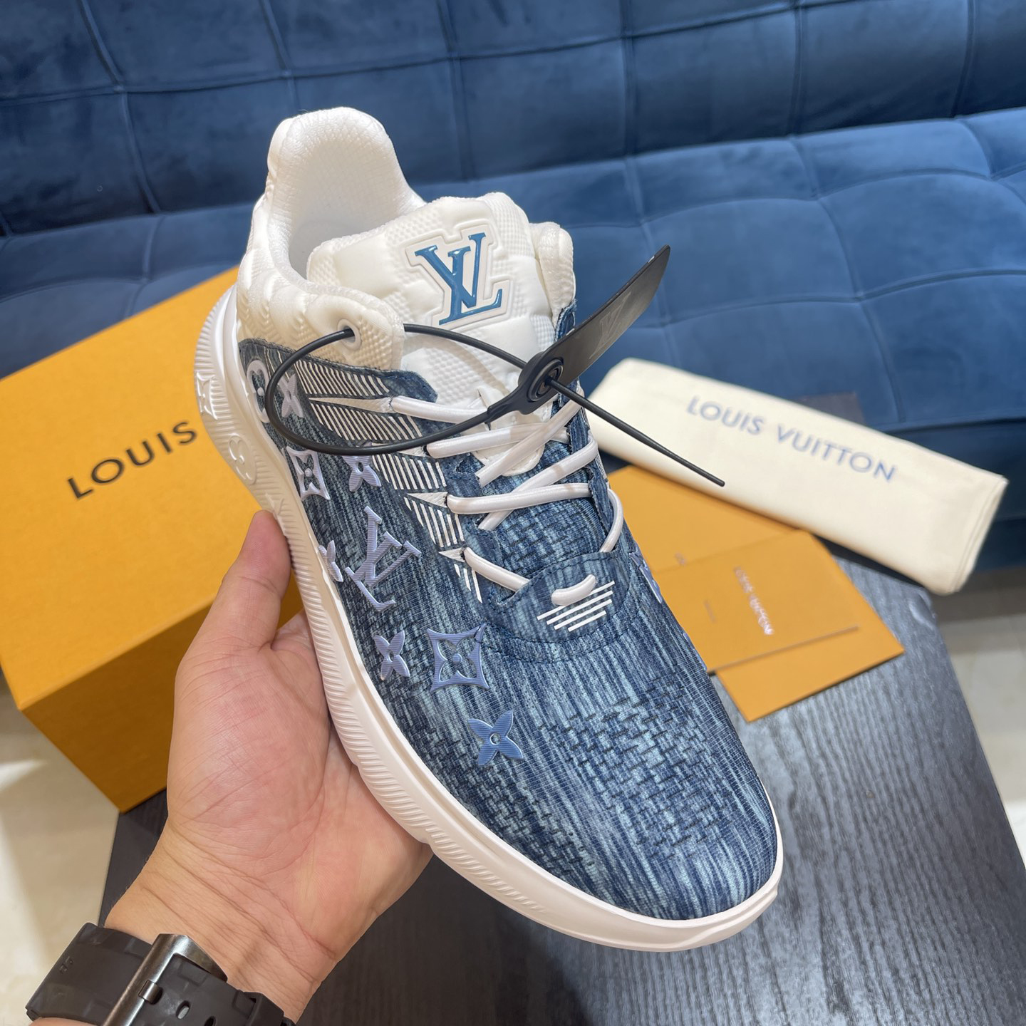 Louis Vuitton Show Up Sneaker     - DopestKickz