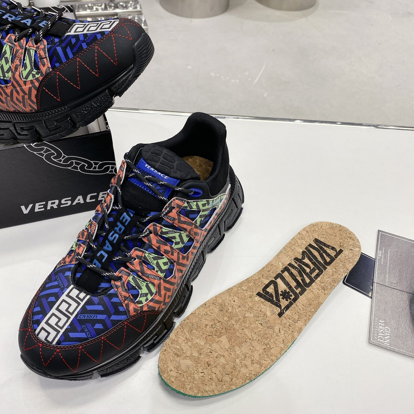 Versace Trigreca Sneakers  - DopestKickz