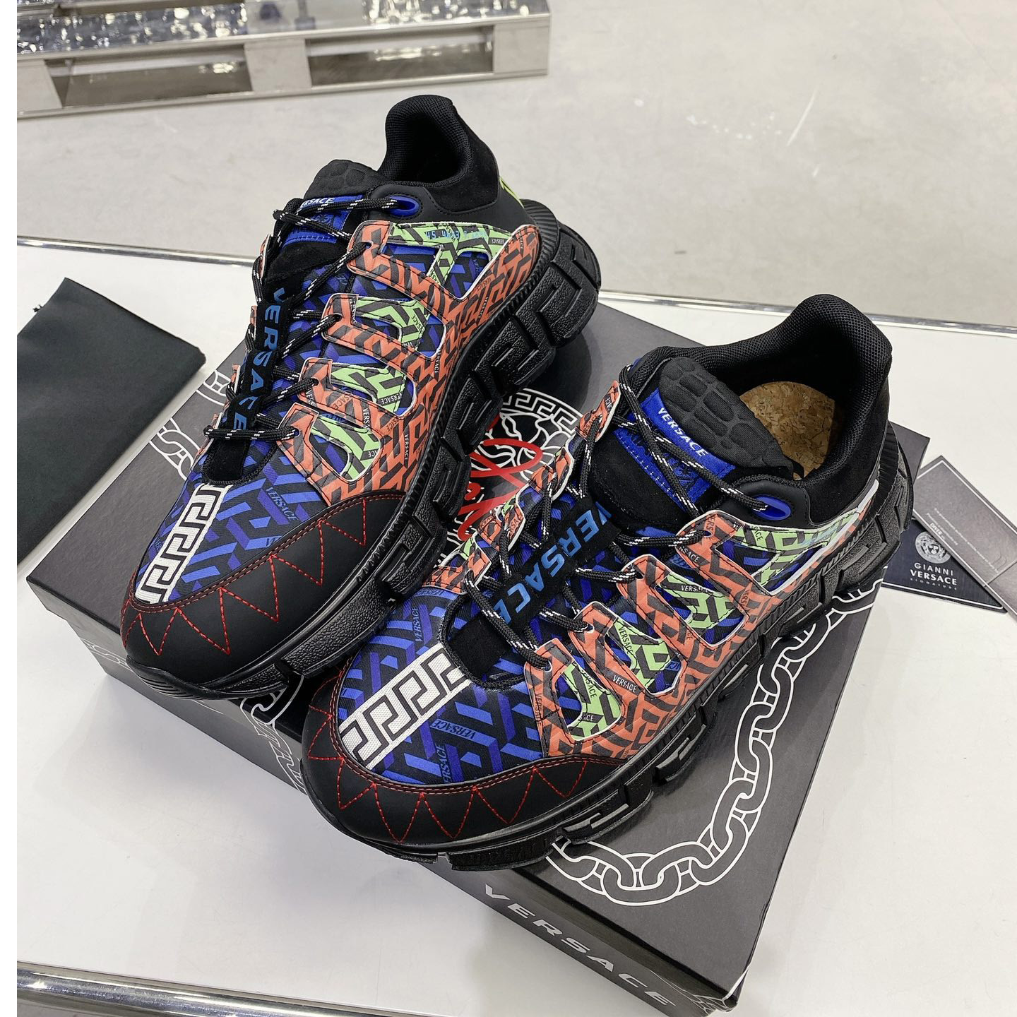 Versace Trigreca Sneakers  - DopestKickz