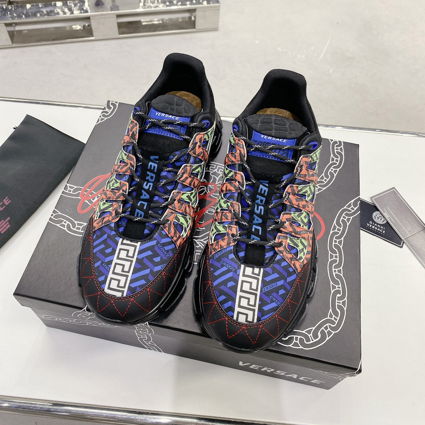 Versace Trigreca Sneakers  - DopestKickz