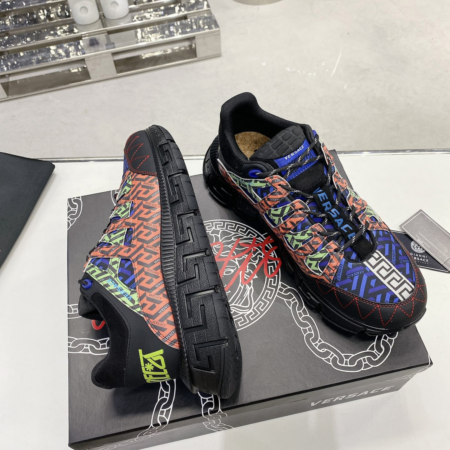 Versace Trigreca Sneakers  - DopestKickz