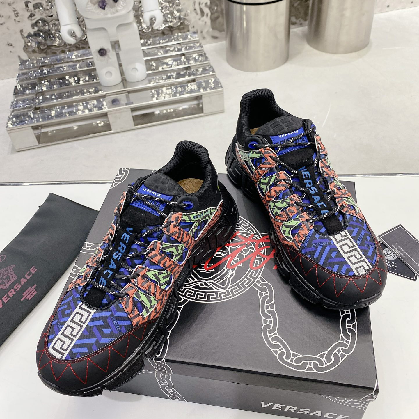 Versace Trigreca Sneakers  - DopestKickz