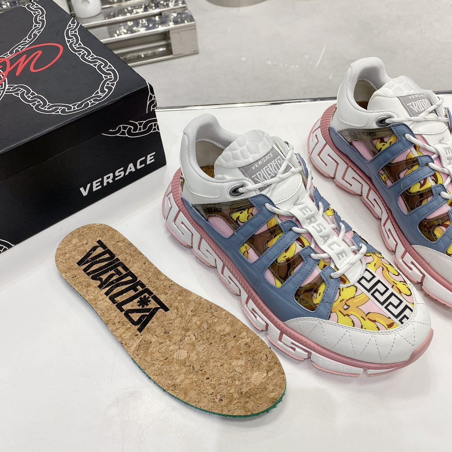 Versace Trigreca Sneakers  - DopestKickz