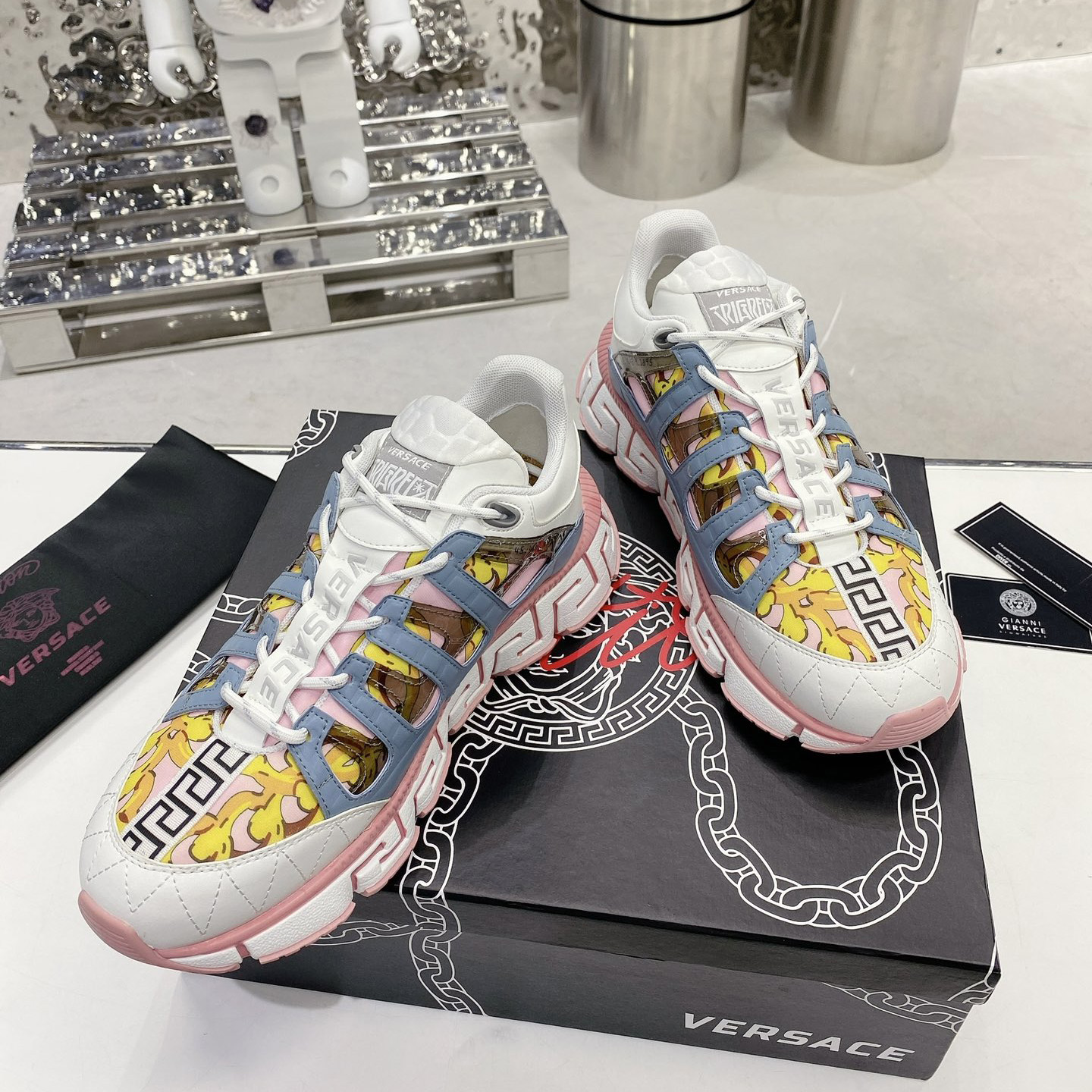 Versace Trigreca Sneakers  - DopestKickz