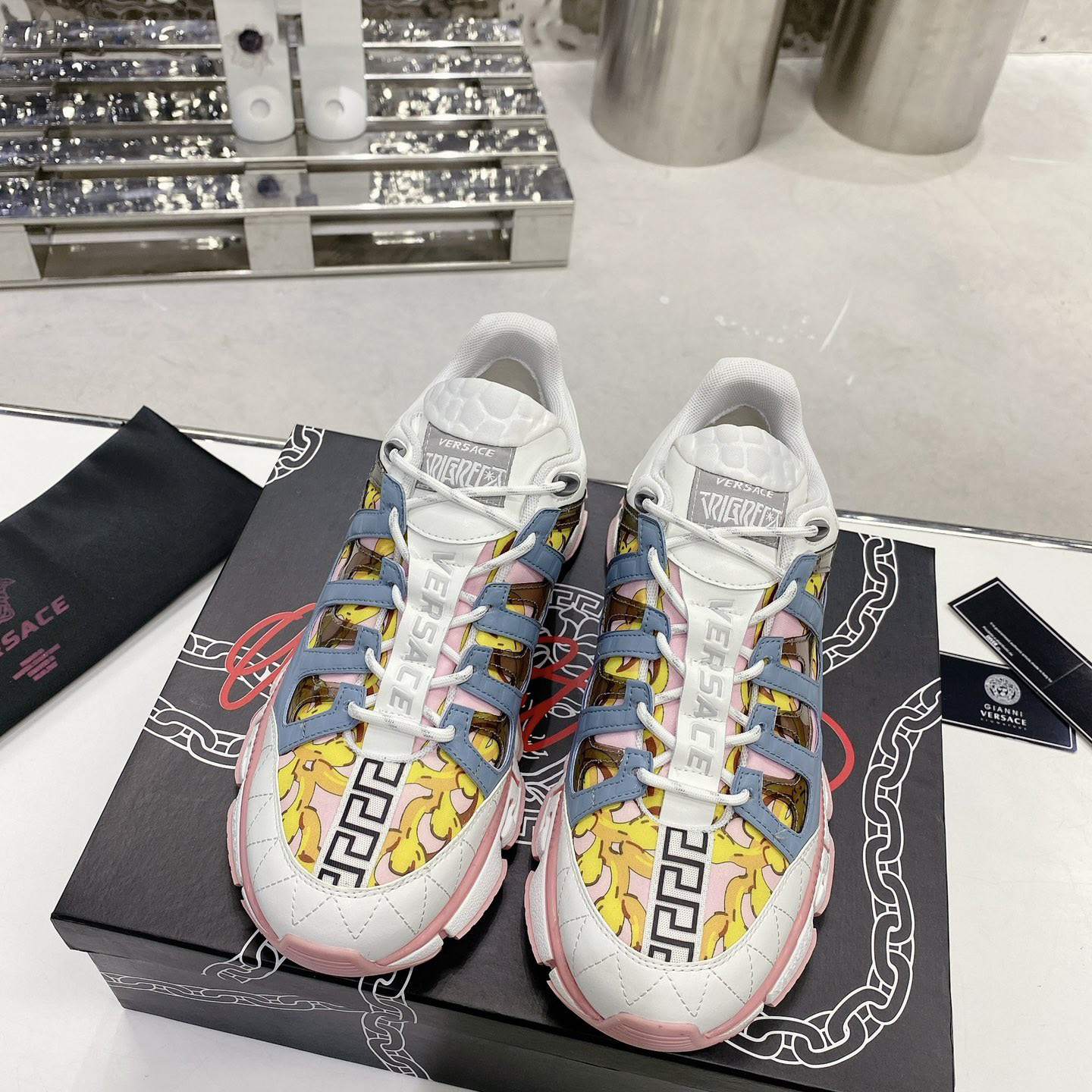 Versace Trigreca Sneakers  - DopestKickz