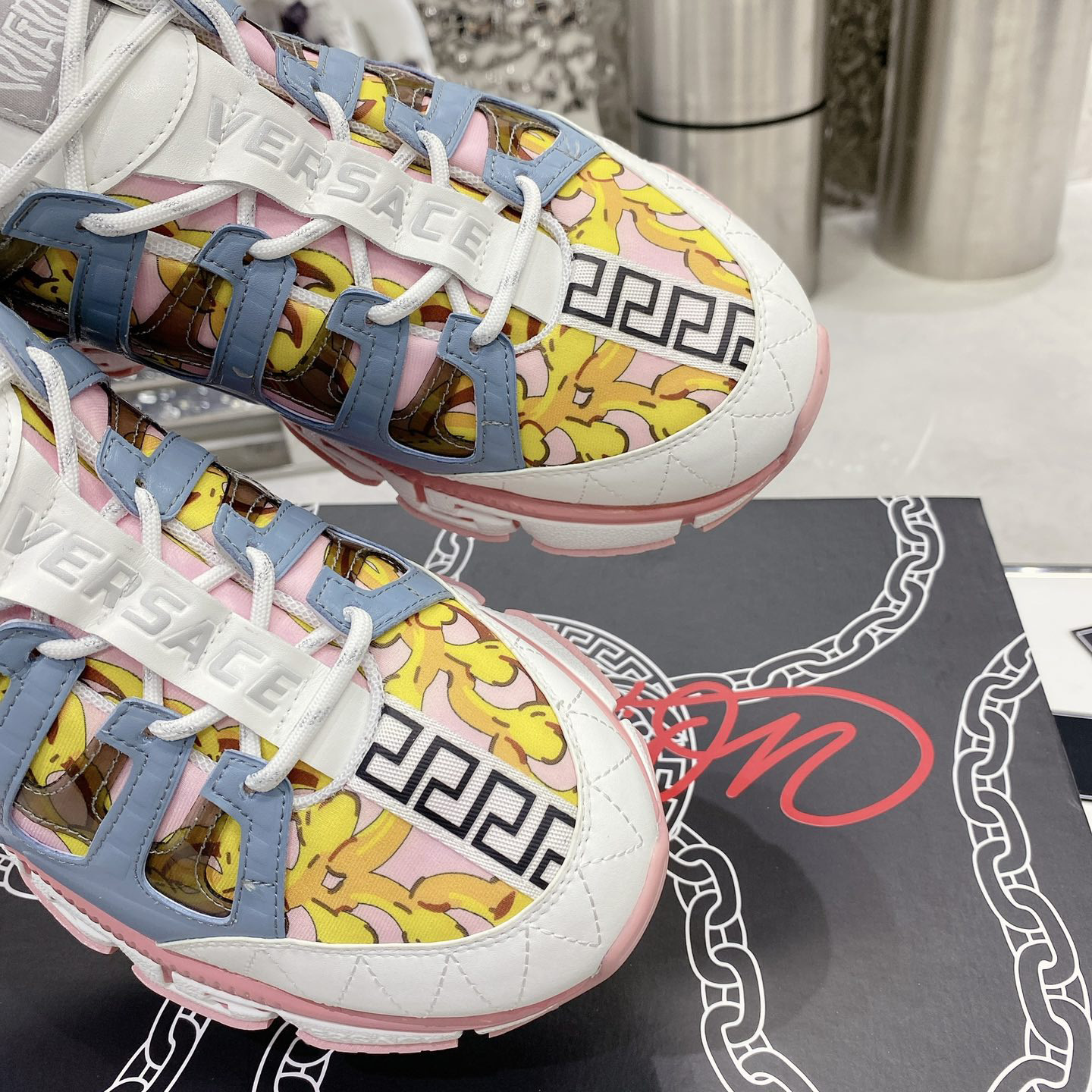 Versace Trigreca Sneakers  - DopestKickz