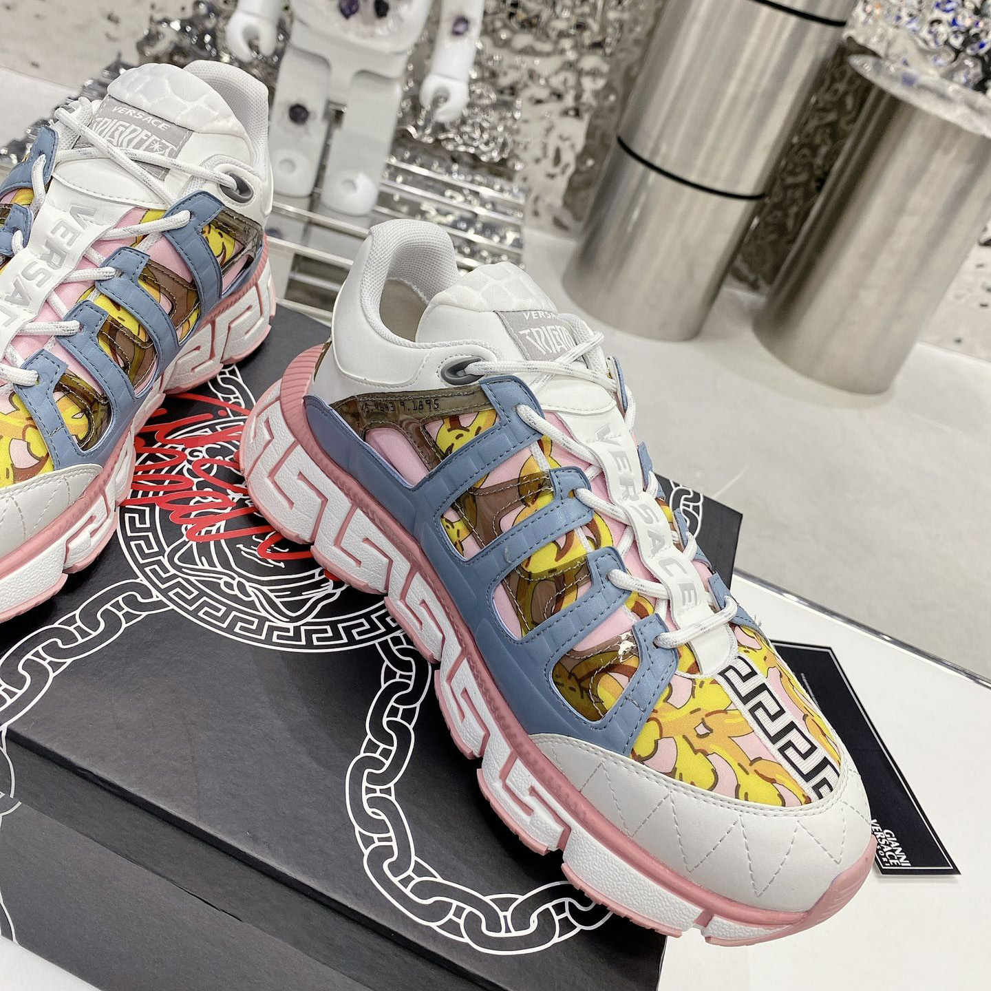 Versace Trigreca Sneakers  - DopestKickz