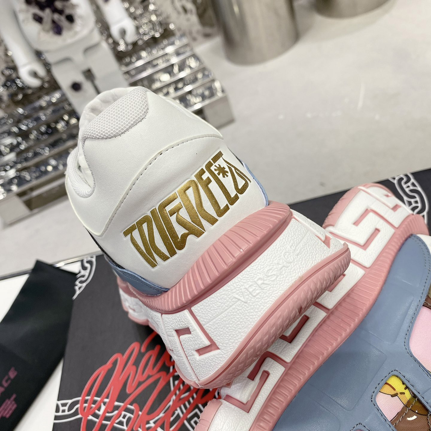 Versace Trigreca Sneakers  - DopestKickz