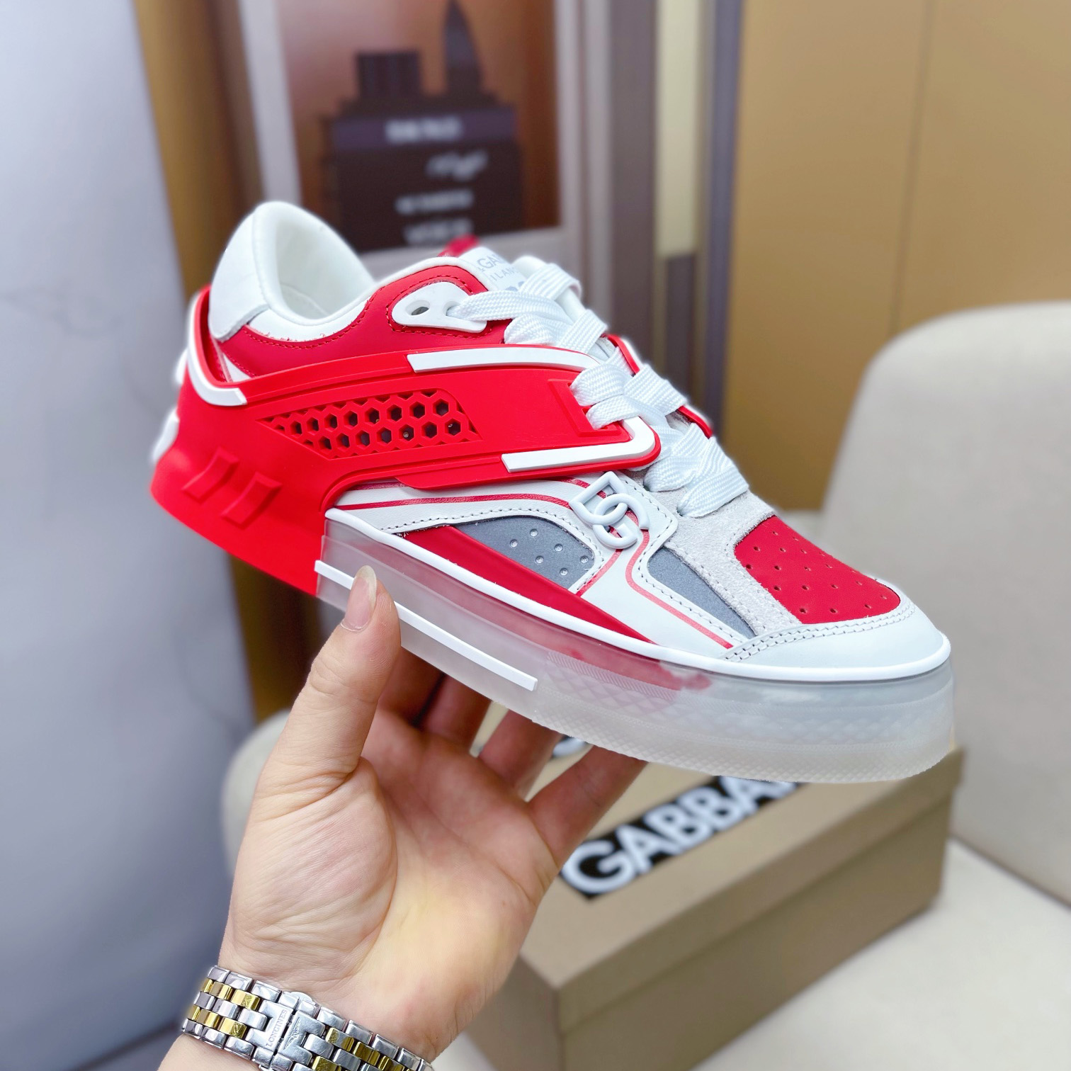 Dolce & Gabbana Calfskin Custom 2.Zero Sneakers - DopestKickz