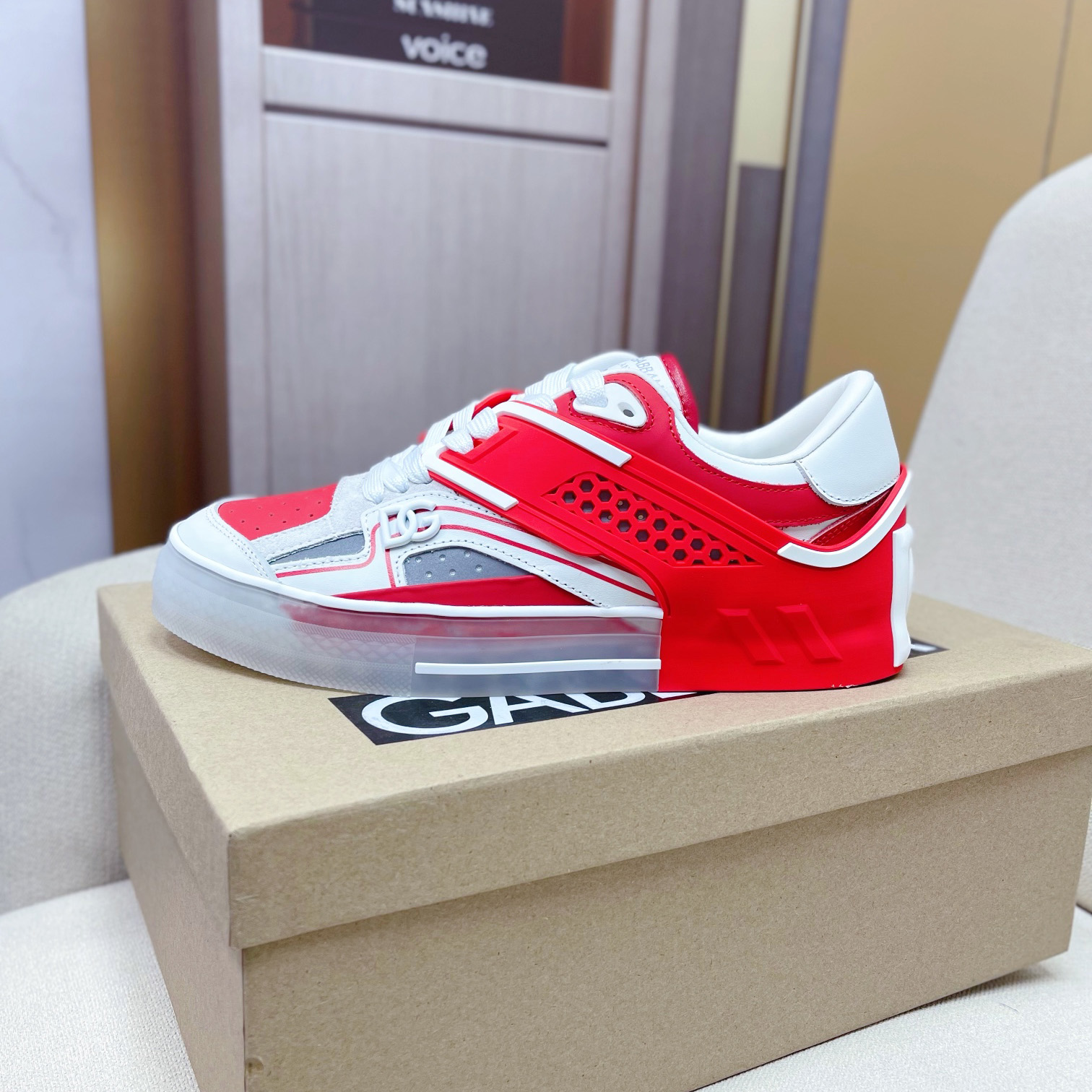 Dolce & Gabbana Calfskin Custom 2.Zero Sneakers - DopestKickz