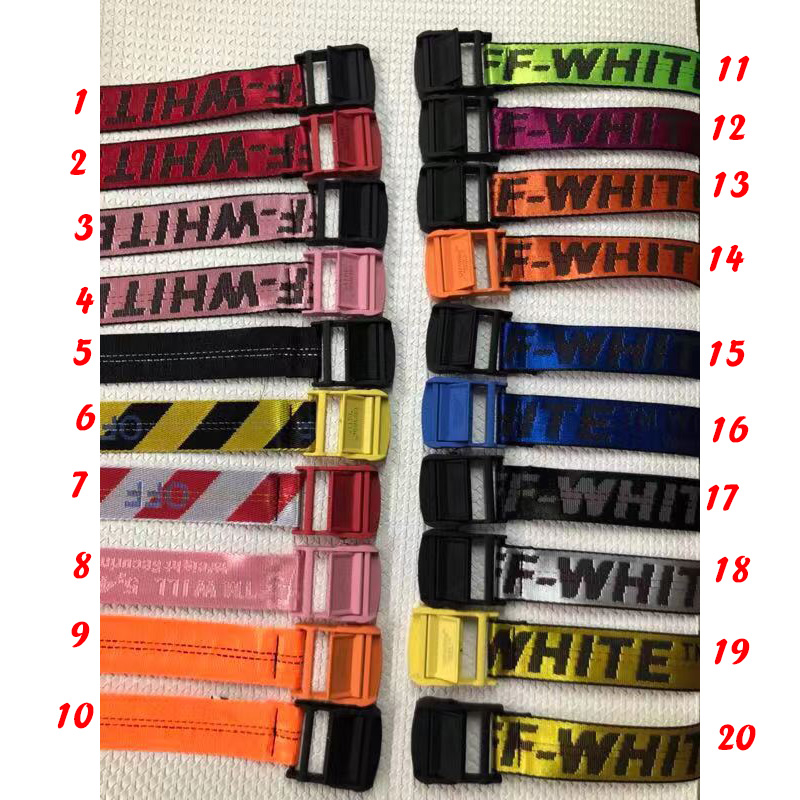 Off White Waist Belt  - DopestKickz