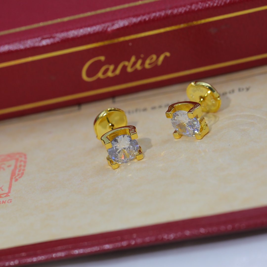 Cartier C De Cartier Earrings - DopestKickz