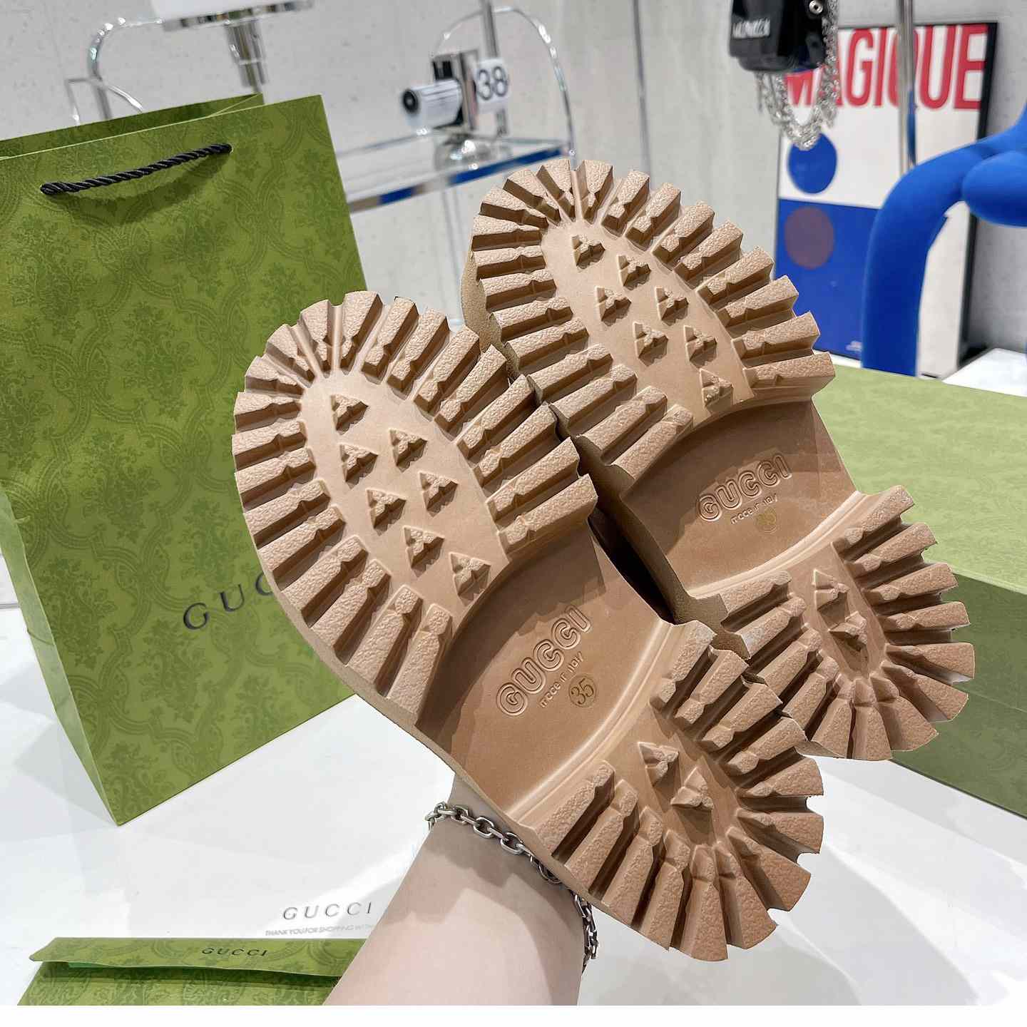 Gucci Women's GG Slip-On Sandal - DopestKickz