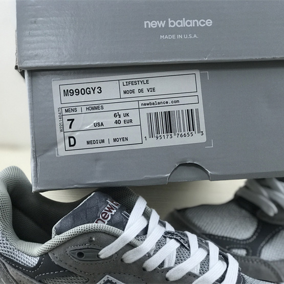 New Balance 990 V3 Sneakers          - DopestKickz