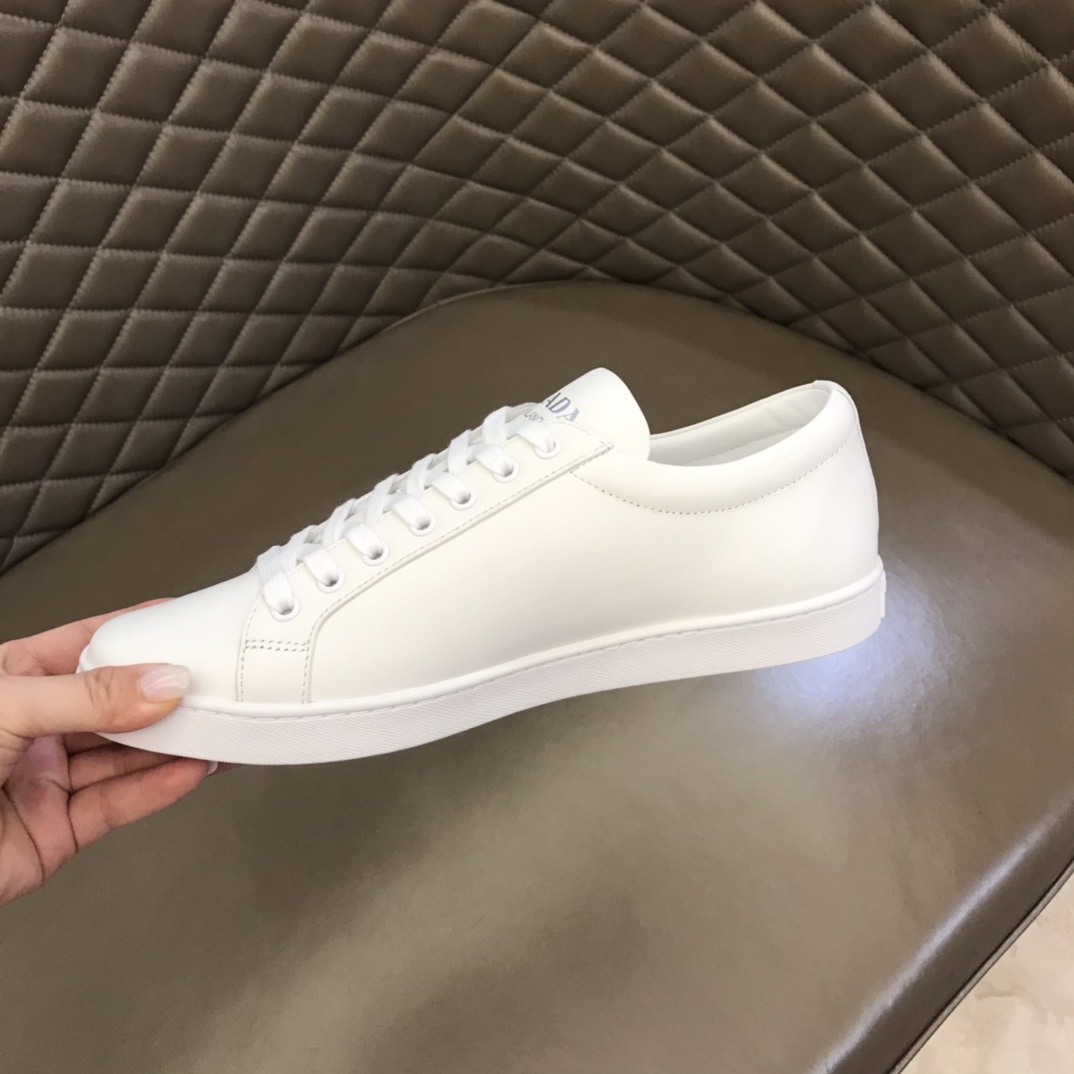 Prada Brushed Leather Sneakers(upon uk size) - DopestKickz