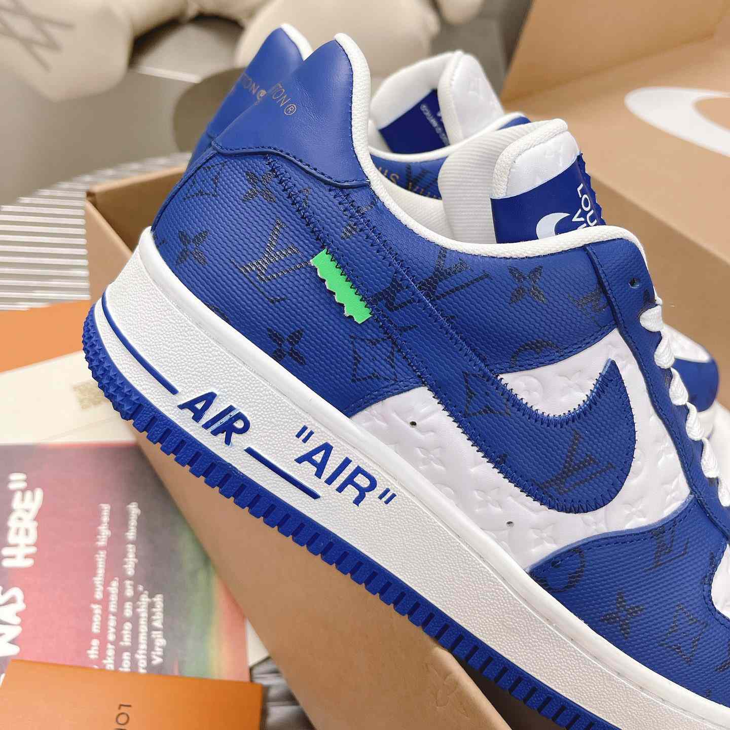 Louis Vuitton x Air Jordan1 Low AJ1 Sneaker - DopestKickz