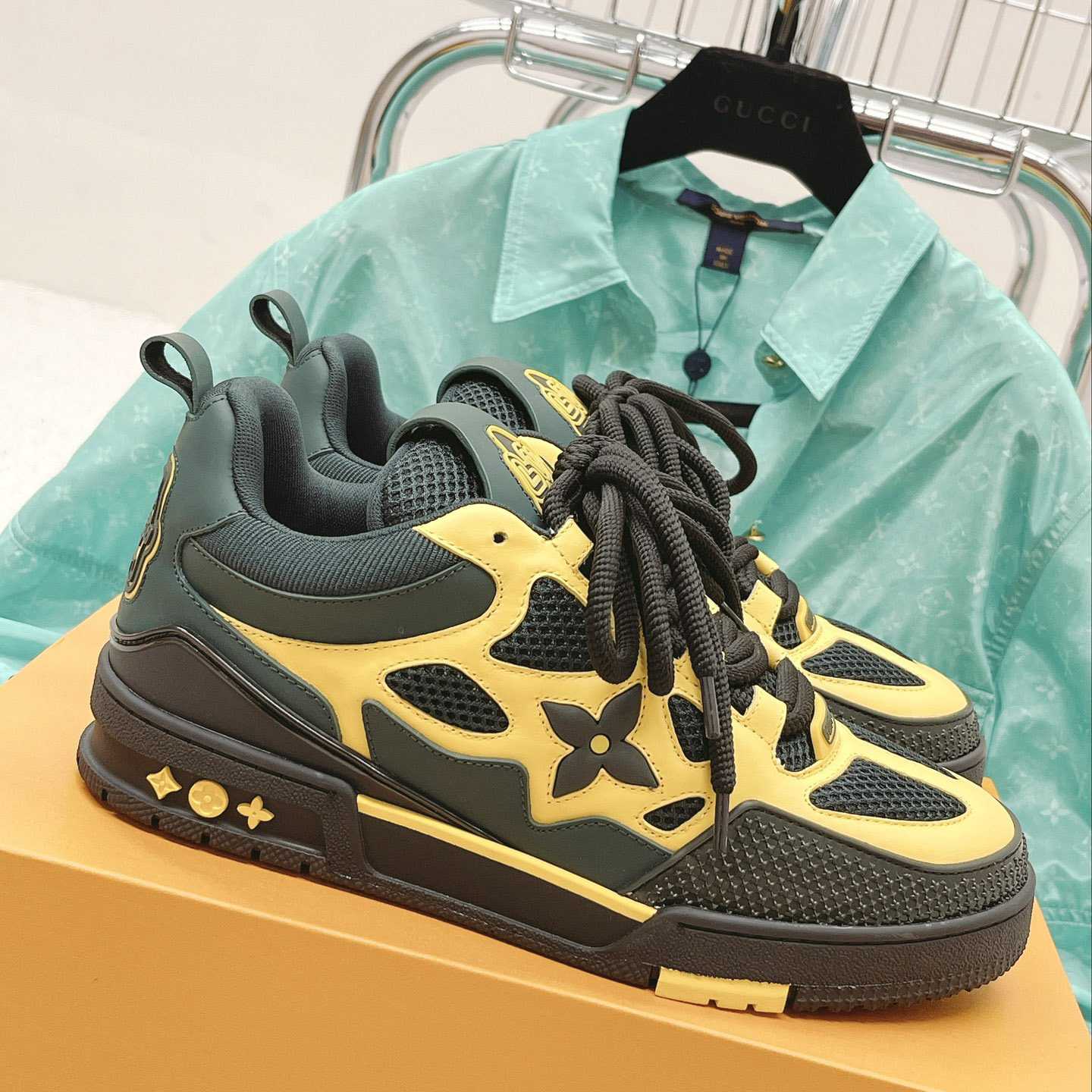 Louis Vuitton LV Trainer Sneaker     - DopestKickz