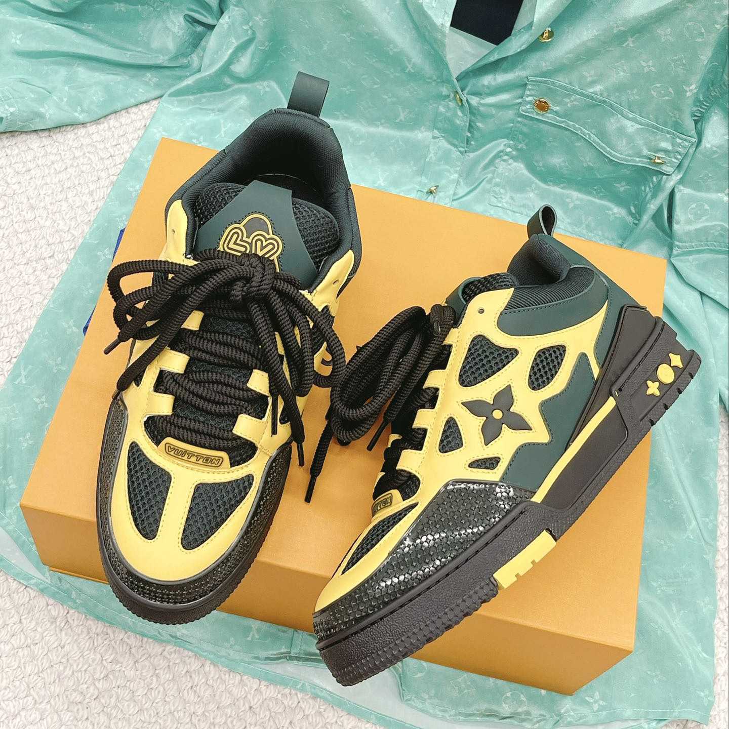 Louis Vuitton LV Trainer Sneaker     - DopestKickz