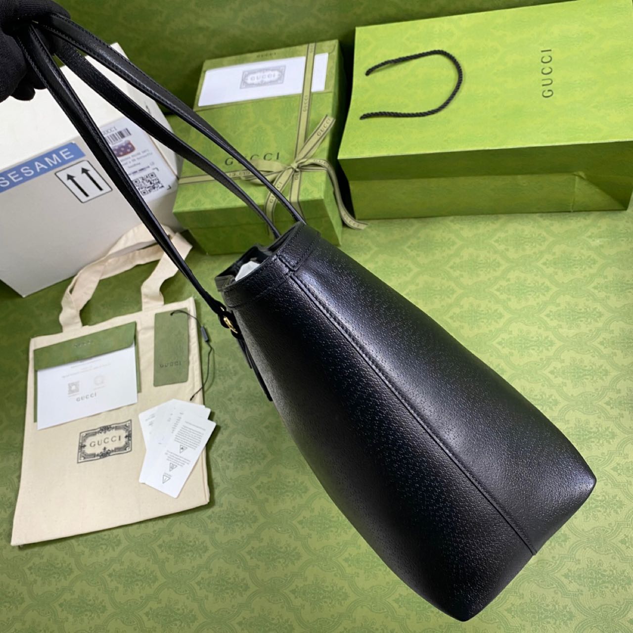 Gucci Ophidia Medium Tote(38-28-14cm) - DopestKickz