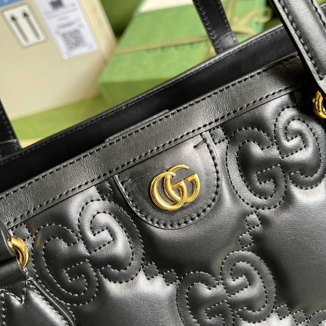Gucci GG Matelassé Leather Medium Tote(38-28-14cm) - DopestKickz
