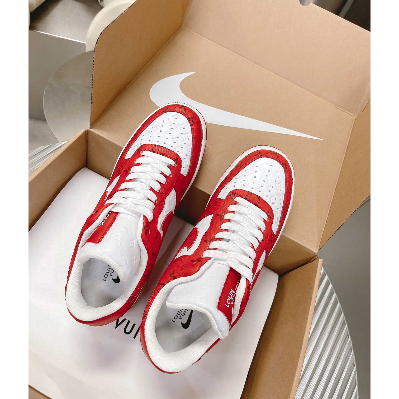 Louis Vuitton x Air Jordan1 Low AJ1 Sneaker - DopestKickz