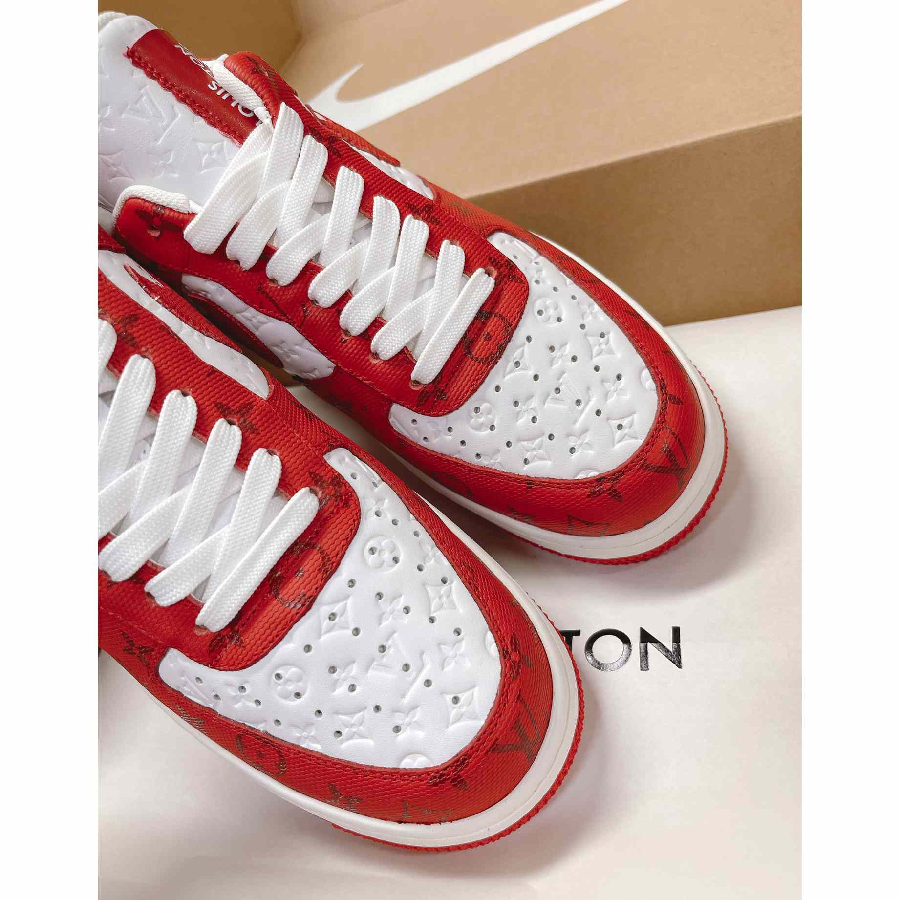 Louis Vuitton x Air Jordan1 Low AJ1 Sneaker - DopestKickz