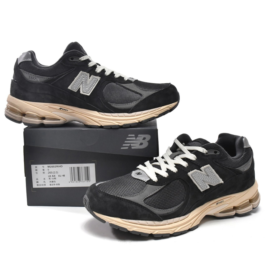 New Balance 2002R Grey Black Sneakers            M2002RHO - DopestKickz