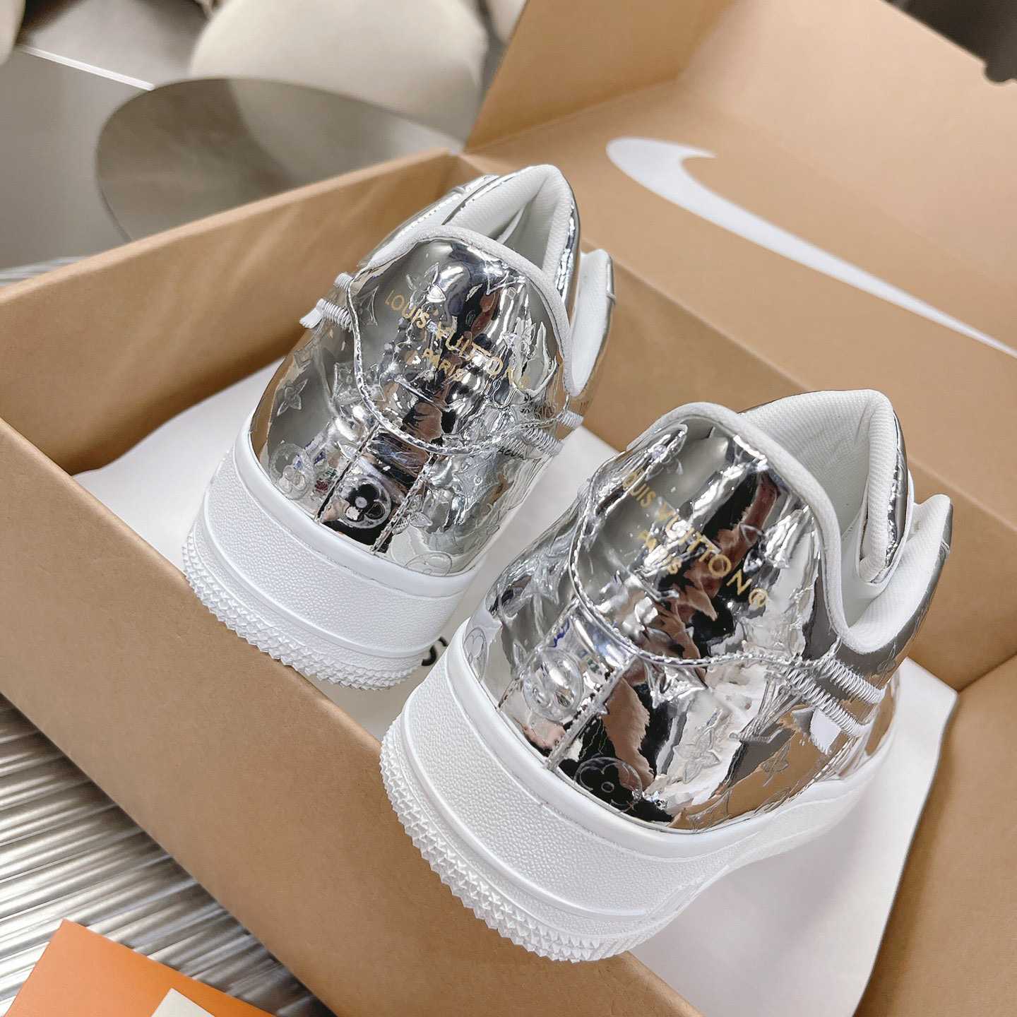 Louis Vuitton x Air Jordan1 Low AJ1 Sneaker - DopestKickz