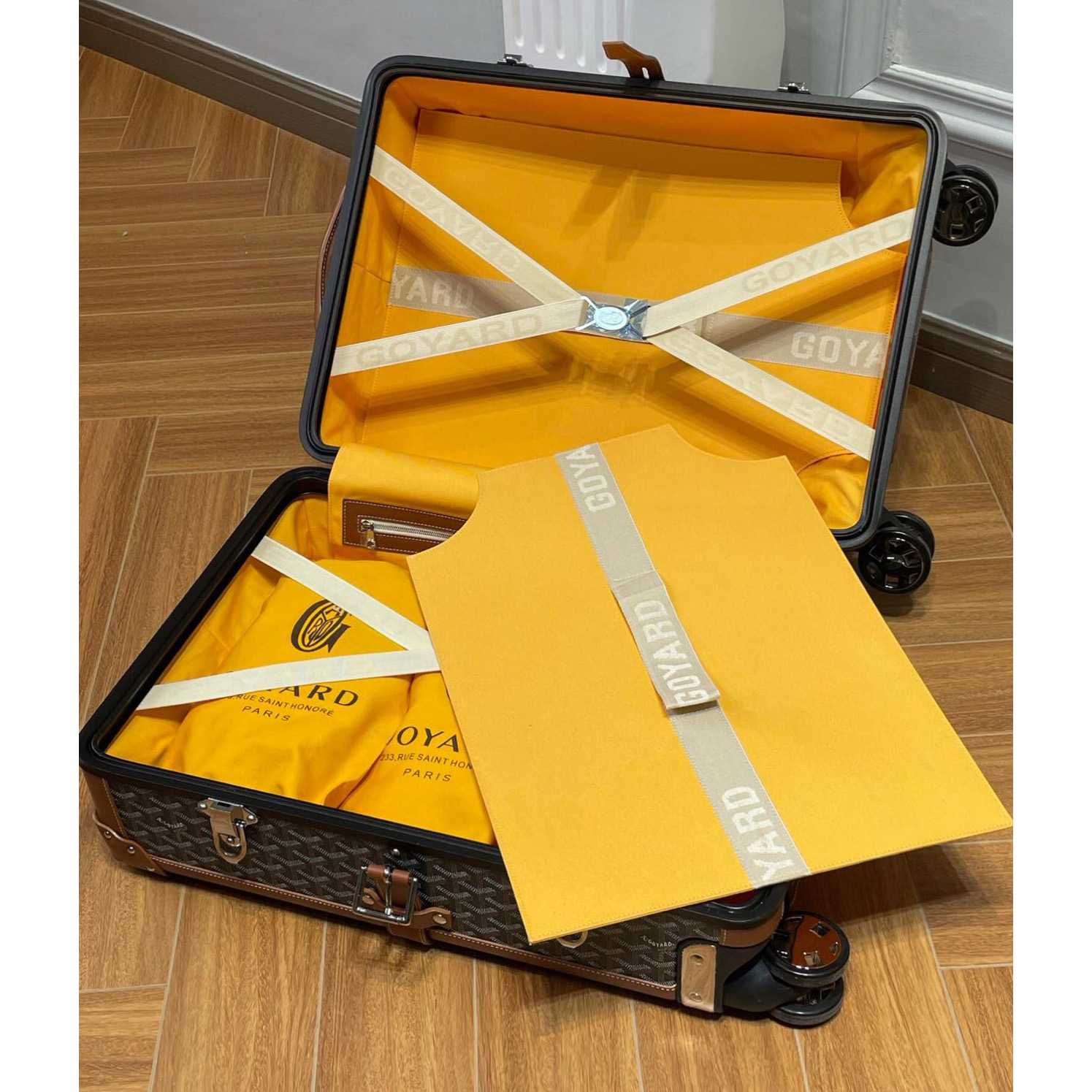 Goyard Bourget PM Trolley Case(37-27-55cm) - DopestKickz