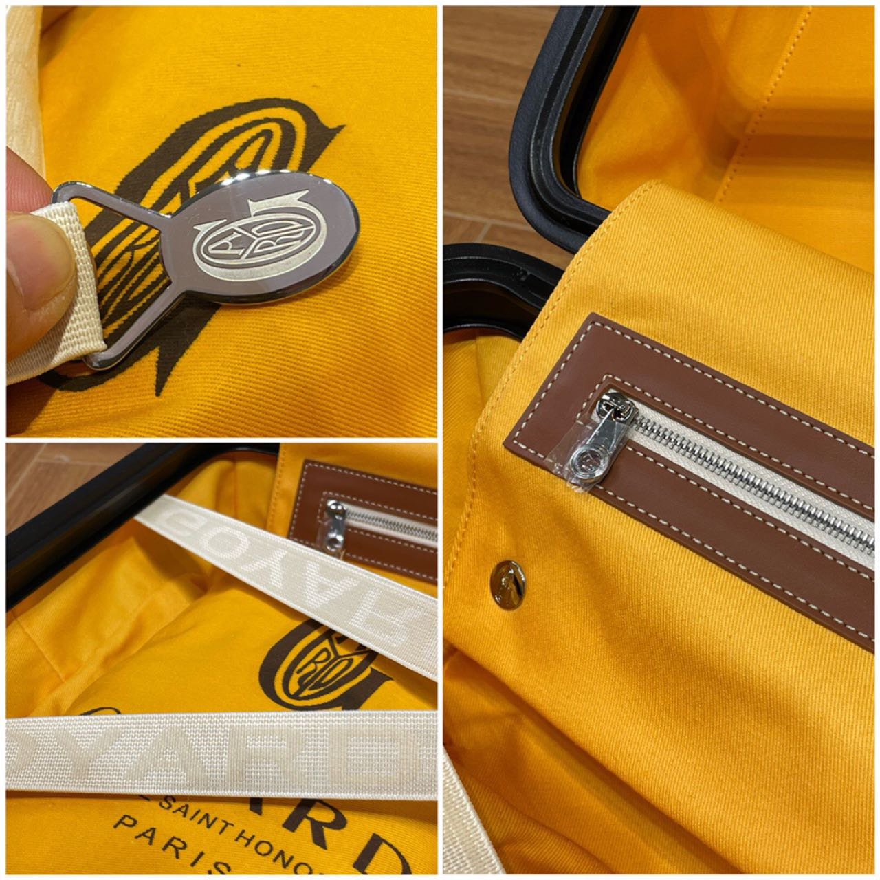 Goyard Bourget PM Trolley Case(37-27-55cm) - DopestKickz