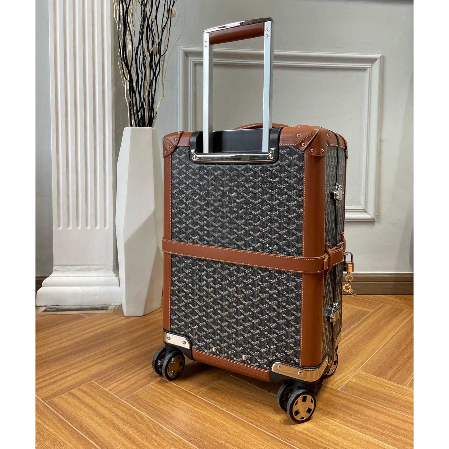 Goyard Bourget PM Trolley Case(37-27-55cm) - DopestKickz