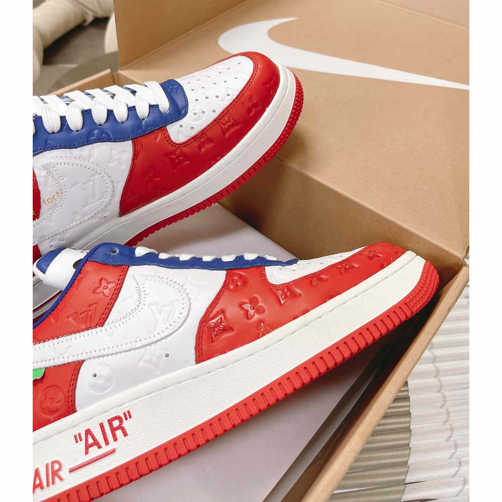 Louis Vuitton x Air Jordan1 Low AJ1 Sneaker - DopestKickz